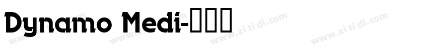 Dynamo Medi字体转换